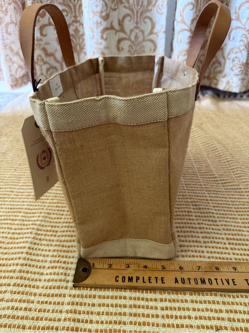 The Magnolia Script Market Tote. NWT - Picture 4 of 15